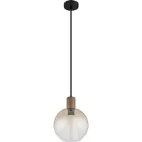 Globo Lighting Hängeleuchte Metall schwarz matt, 1x E27