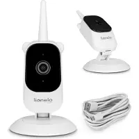Lionelo Camera Care Babyline 3.2, 3-facher Digitalzoom, Zwei-Wege-Kommunikation möglich, Aufzeichnungsmöglichkeit, Kameraauflösung: 1920x1080px - Weiß