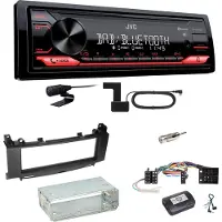 JVC KD-X272DBT Digitalradio USB MP3 Einbauset für Mercedes A B Klasse W169 W245