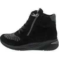 Waldlaufer H-Dilara Schnürstiefel Schwarz in Gr. 41