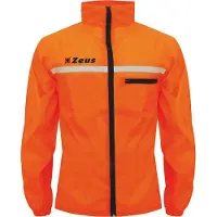 Zeus M|Herren reflektierende Laufjacke orange