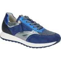 Gabor FLORENZ Damenschuhe - Halbschuhe - Sneaker blau Freizeit