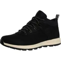 Timberland Sprint Basic Mid Lace Leder-Sneaker, Schwarz 45.5 EU