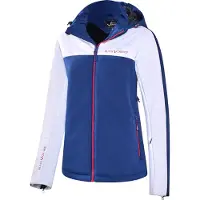 Black Crevice - Damen Wintersport Jacke | Farbe: Blau/Weiß | Größe: 46