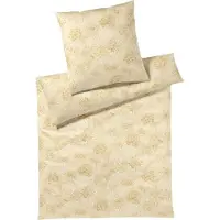 Elegante Mako-Jersey-Bettwäsche-Garnitur Meadow Farbe Sonne Größe 135x200+80x80