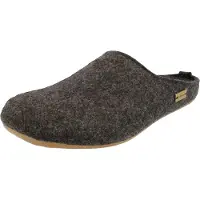 Iesse Schuh Haflinger Damen Hausschuh Herren Wollfilz Pantoffel Everest Fundus 481024, Größe:45 EU, Farbe:Grau
