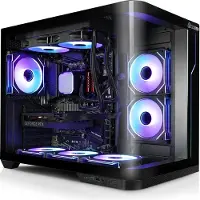 Kiebel.de Gaming PC Panorama Curve IX AMD Ryzen 7 7800X3D, 64GB DDR5, NVIDIA RTX 5070 Ti 16 GB, 2TB SSD, Windows 11, Gaming PC