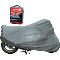 Büse Motorrad Abdeckplane Outdoor, silber, M