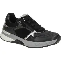 Gabor Rollingsoft ROLLINGSOFT Damenschuhe - bequeme Schnür- Halbschuhe schwarz Freizeit NEU