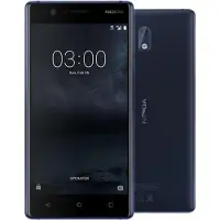 Nokia 3, 12,7 cm (5 Zoll), 2 GB, 16 GB, 8 MP, Android 7.0, Blau