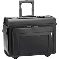 D & n lederwaren d&n Business & Travel Pilotenkoffer Trolley Leder 46 cm Laptopfach