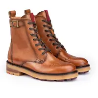 Lloyd Schnürstiefeletten Damen 31383733333734 Braun 38 1/2 EU