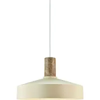 Nordlux Pendelleuchte Elvas sandbraun Ø 37,5cm