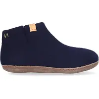 Tofvel Pantoffel Unisex Mula Blau Wollfilz