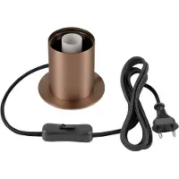 SLV VARYT, Tischleuchte, rund, 1x max. 6W, E14, kupfer 1008113