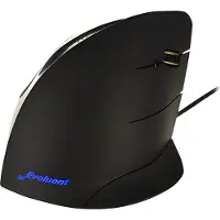 BakkerElkhuizen VMCR, rechts, Optisch, USB Typ-A, Schwarz, Silber