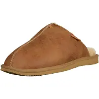 Shepherd Hausschuh of Sweden Hugo Antique Cognac Herren-Schuhgröße 46
