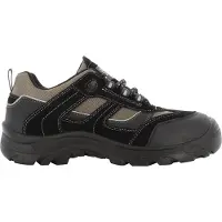 Safetyjogger JUMPER S3 SRC Sicherheitsschuh, schwarz, Leder, metallfrei, Gr. 43
