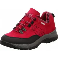 Waldlaufer H-Momo Outdoor-Schuh, Gummi Velour Sport -Net, schw. / magenta / fuchsia, Weite H 737951-300-096 41
