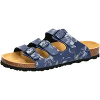 Lico Pantolette Bioline Leave 40 aus Synthetik mit Textil-Innenmaterial und Schnallenverschluss