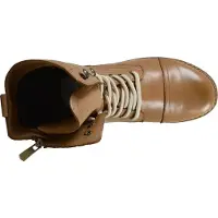 Andrea conti Damen Stiefelette Schnürboot Leder 0348760, Größe:38 EU, Farbe:Braun