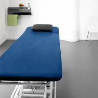 TRAUMSCHLAF Frottee Liegenbezug für Behandlungsliegen ca. 80x190 cm blau