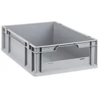 Proregal Eurobox NextGen Insight HxBxT 17 x 40 x 60 cm 34 Liter Front Offen Eurobehälter Transportbox