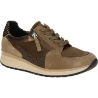 Gabor 76.307 Damenschuhe - bequeme Schnür- Halbschuhe braun Freizeit
