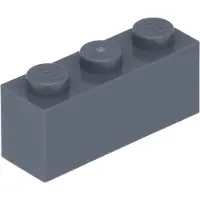 LEGO 250 Stück 3622 Stein Brick 1x3 Part Basic Steine 250 Dunkelgrau