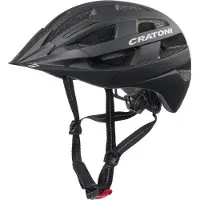 Cratoni Fahrradhelm Velo-X (City) schwarz matt, Gr. M/L (56-60cm)