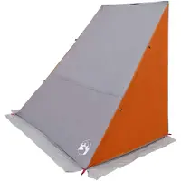 vidaXL Heckklappenzelt Personen 190 x 150 x 185 cm Grau und Orange