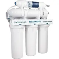 Swan Umkehrosmoseanlage Untertischwasserfiltersystem mit 5 Stufen Filtration | Einfache Installation | Mit Einwegwasserhahn und Speichertank
