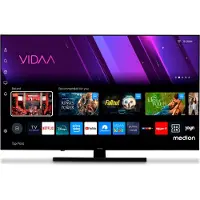 Medion 108 cm (43 Zoll) QLED Fernseher (Smart-TV, Dolby Vision HDR, VIDAA Store, Prime Video, Disney+, DAZN, Paramount+, DTS X, Dolby Atmos, PVR, Bluetooth, MD 843600)