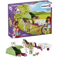 Schleich HORSE CLUB 42533, Aktion/Abenteuer, Camping, Horses, 5 Jahr(e), Mehrfarbig, Kunststoff