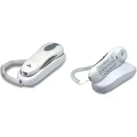 Brondi Nemo, Analoges Telefon, 10 Eintragungen, Weiß