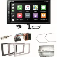 Pioneer AVH-Z5200DAB Android Auto Einbauset für Opel Vectra C Signum Corsa Combo