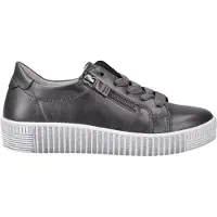 Gabor 83.334 Damenschuhe - Halbschuhe - Sneaker grau Freizeit NEU