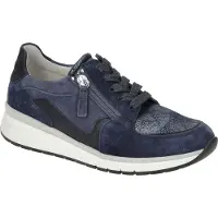 Gabor 66.307 Damenschuhe - Halbschuhe - Sneaker blau Freizeit
