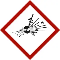 Nvent hoffman Gefahrstoffsymbol Explodierende Bombe, Typ: 03037