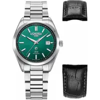 Roamer Herrenset 970983 41 75 20 klassisch grün mit zusätzlichem Armband