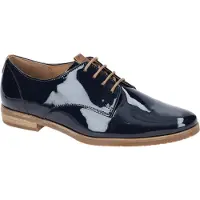 Gabor FLORENZ Damenschuhe - elegante Schnür- Halbschuhe blau Elegant