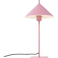 QAZQA Designer-Tischlampe rosa - Triangolo
