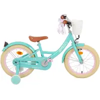 AMIGO Spiel + Freizeit GmbH AMIGO Kinderfahrräder Mädchen Perfect 16 Zoll 23,5 cm Mädchen Rücktrittbremse Türkis
