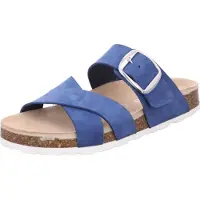 Rohde Slipper Elba 1715 Damen Petrol-Schuhgröße 37