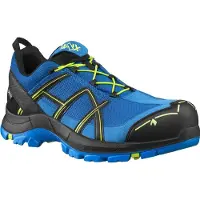 Haix Sicherheitshalbschuh Black Eagle Safety 40.1 low 610009 S3 ESD SRC DGUV Gr. 37,5 blau/gelb