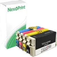 NexoPrint Druckerpatrone kompatibel zu Epson C13T07U140-440 407 mehrfarbig Workforce Pro WF-7310, Epson WF-7830, Epson WF-7840, Epson WF-7845