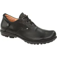 Think! Think KONG Herrenschuhe - bequeme Schnür Halbschuhe schwarz Elegant NEU