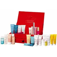 Clarins Adventskalender 2025 Frauen – 24 x Schönheitspflege Beauty Advent Kalender Geschenkset, Pflege, Körperpflege, Damen & Mädchen ( Wert 350 )