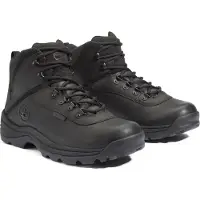 Timberland Wasserdichte Wanderschuhe mit mittelhoher Schnürung, Schwarz 45 EU