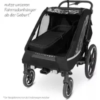 ABC Design GmbH Neugeboreneneinsatz für Fahrradanhänger Tour - Ink